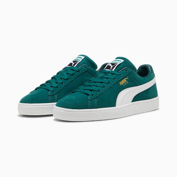 PUMA Suede Classic Deep Green-White-Gold