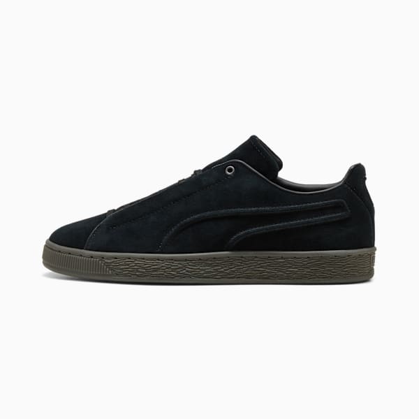 PUMA Suede Premium Black-Olive Sole