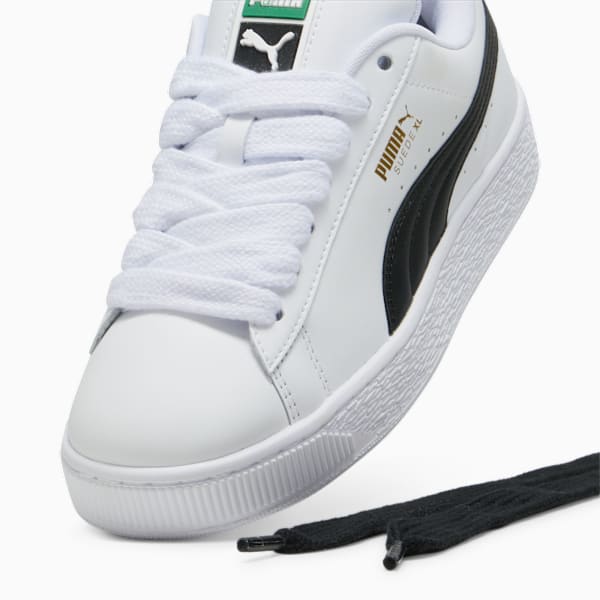 PUMA Suede XL White-Black-Gold