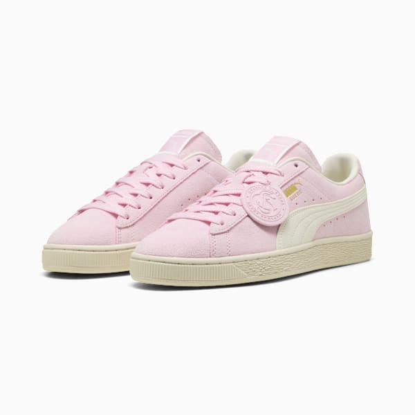 PUMA Suede Classic Pastel Pink-Off-White-Gold