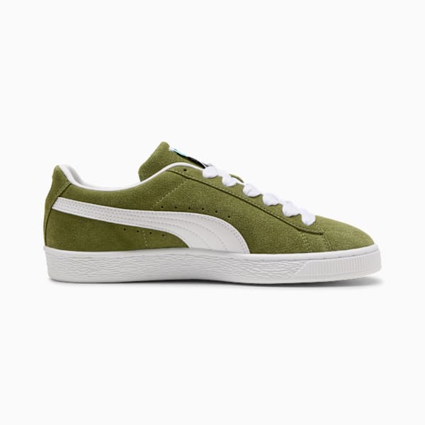 PUMA Suede Classic Olive Green-White-Gold