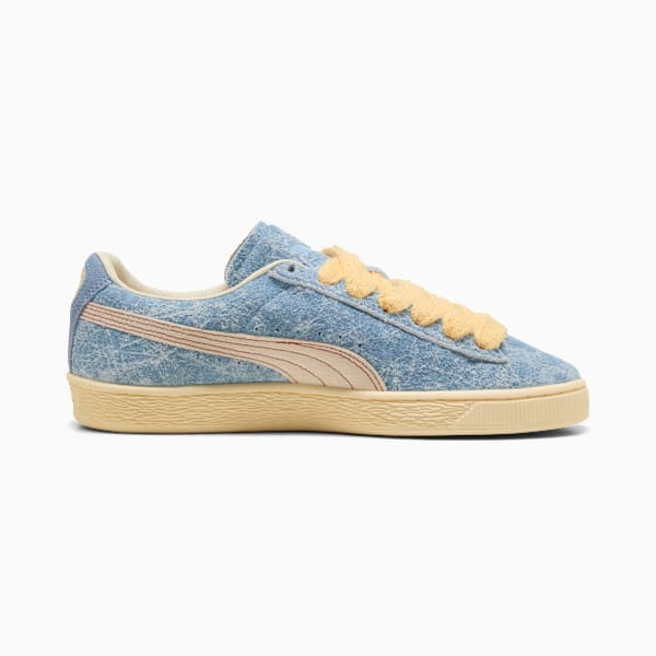 PUMA Suede Denim Blue-Vintage Cream-Gold