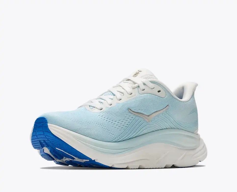 Hoka Bondi 8 — Light Blue / White