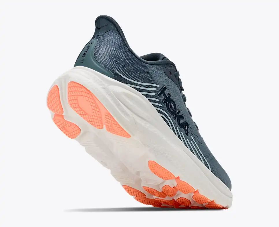 Hoka Bondi 8 — Slate Gray / Orange