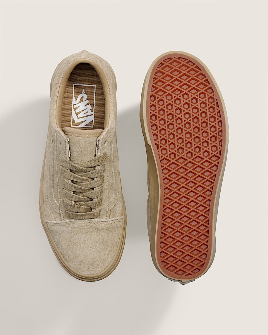 Vans Old Skool Beige Suede Gum Sole