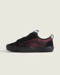 Vans Old Skool Black Red Floral Print