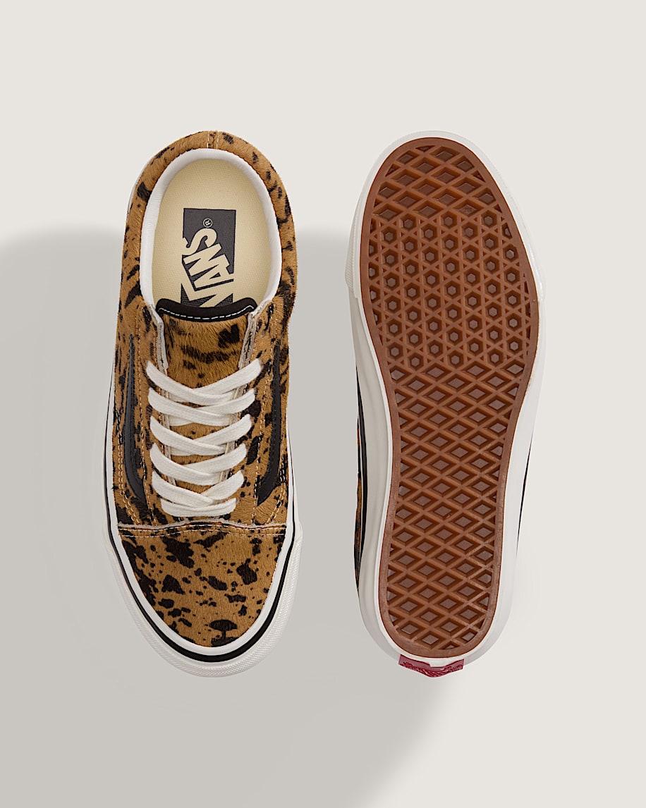 Vans Old Skool Leopard Print Black