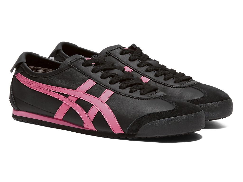 Onitsuka Tiger Mexico 66 Unisex Sneakers – Black / Hot Pink