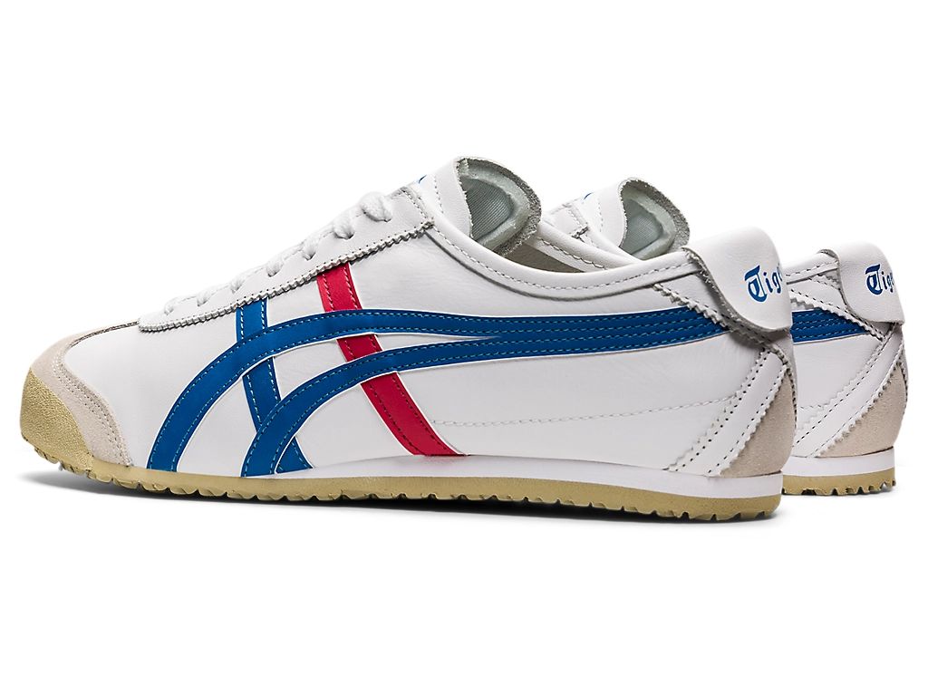 Onitsuka Tiger Mexico 66 Unisex Sneakers – White / Blue / Red