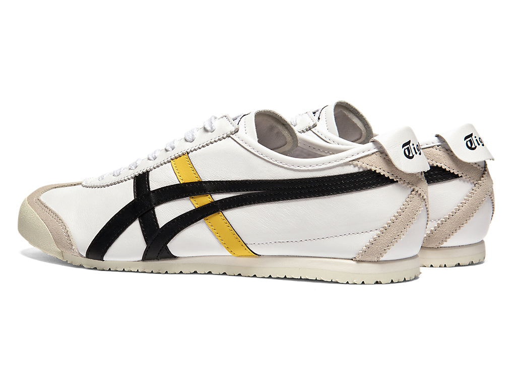 Onitsuka Tiger Mexico 66 Unisex Sneakers – White / Black / Yellow