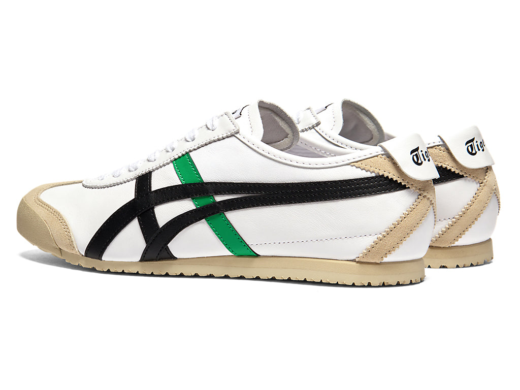 Onitsuka Tiger Mexico 66 Unisex Sneakers – White / Green / Black