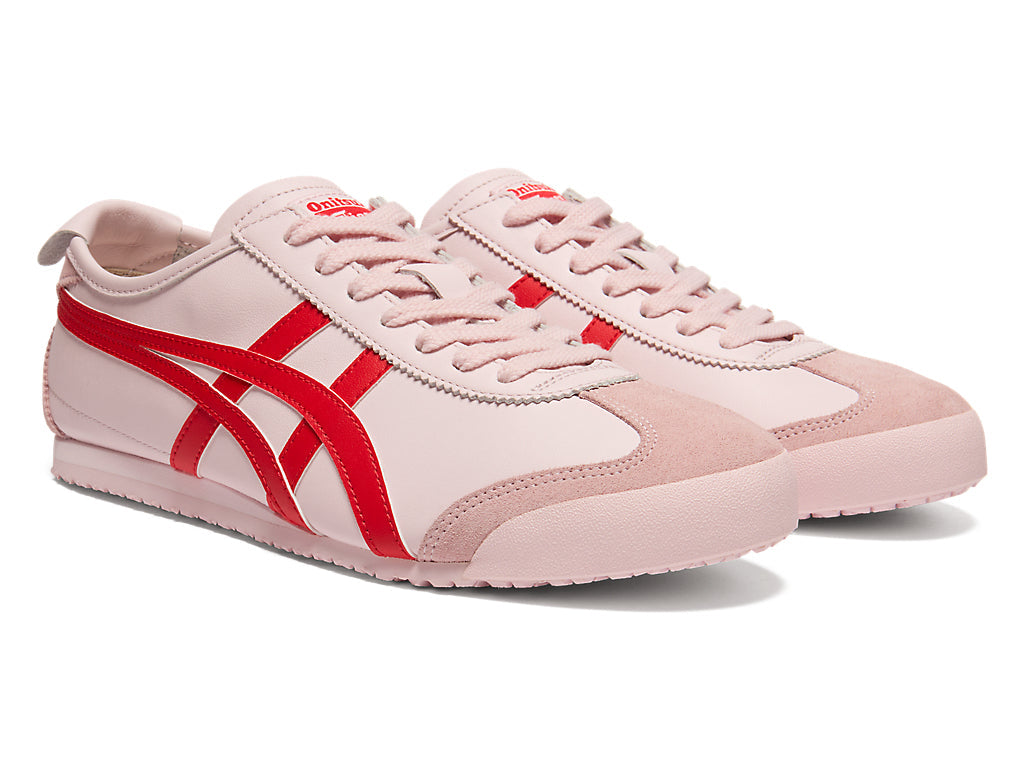 Onitsuka Tiger Mexico 66 Unisex Sneakers – Light Pink / Red