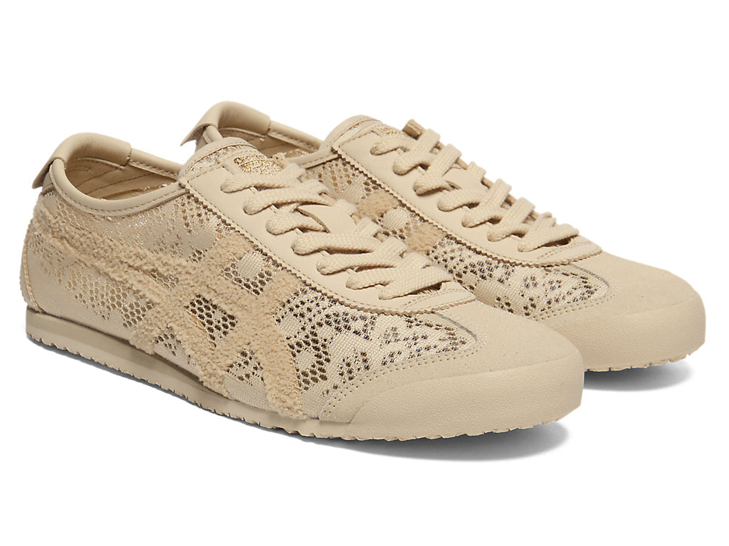 Onitsuka Tiger Mexico 66 Unisex Sneakers – Beige / Lace Mesh