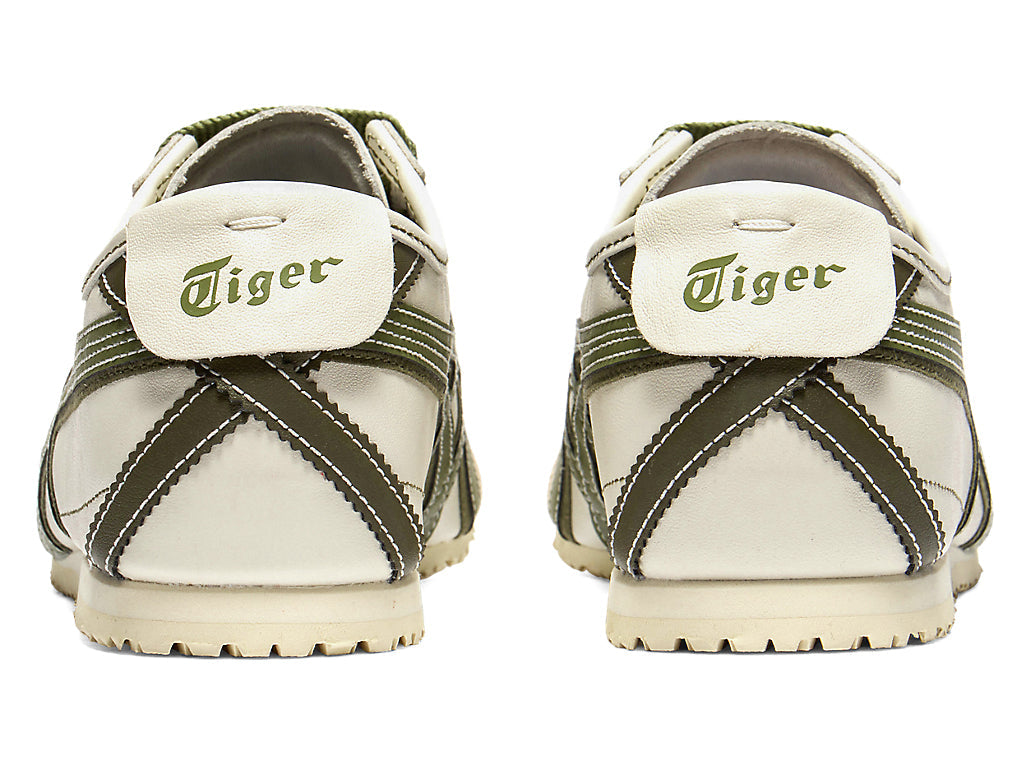 Onitsuka Tiger Mexico 66 Unisex Sneakers – Cream / Olive Green