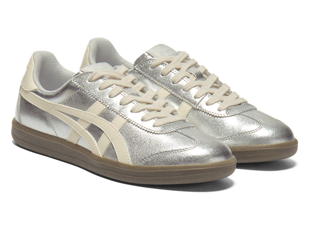 Onitsuka Tiger Tokuten Unisex Sneakers – Silver / Cream