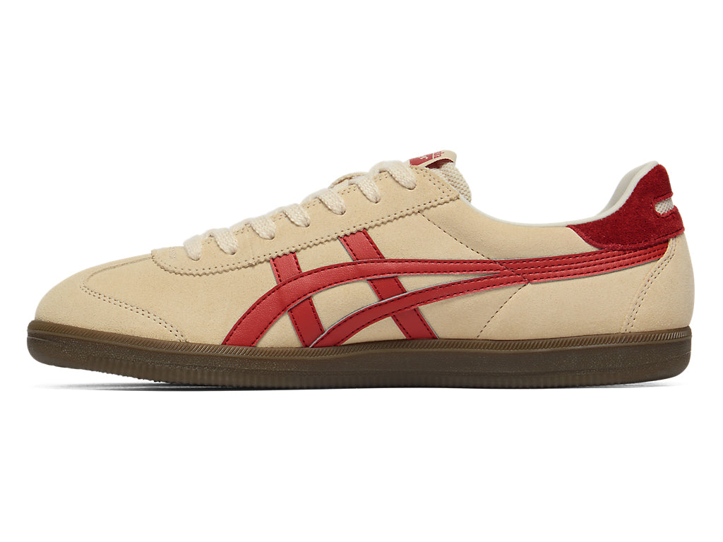 Onitsuka Tiger Tokuten Unisex Sneakers – Beige / Red