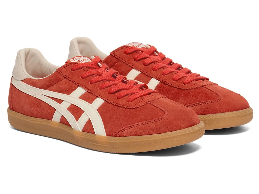 Onitsuka Tiger Tokuten Unisex Sneakers – Red / Off-White