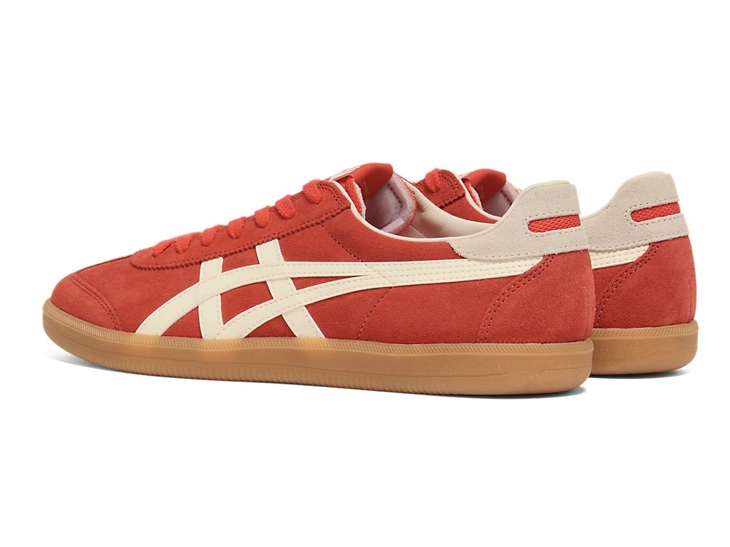 Onitsuka Tiger Tokuten Unisex Sneakers – Red / Off-White