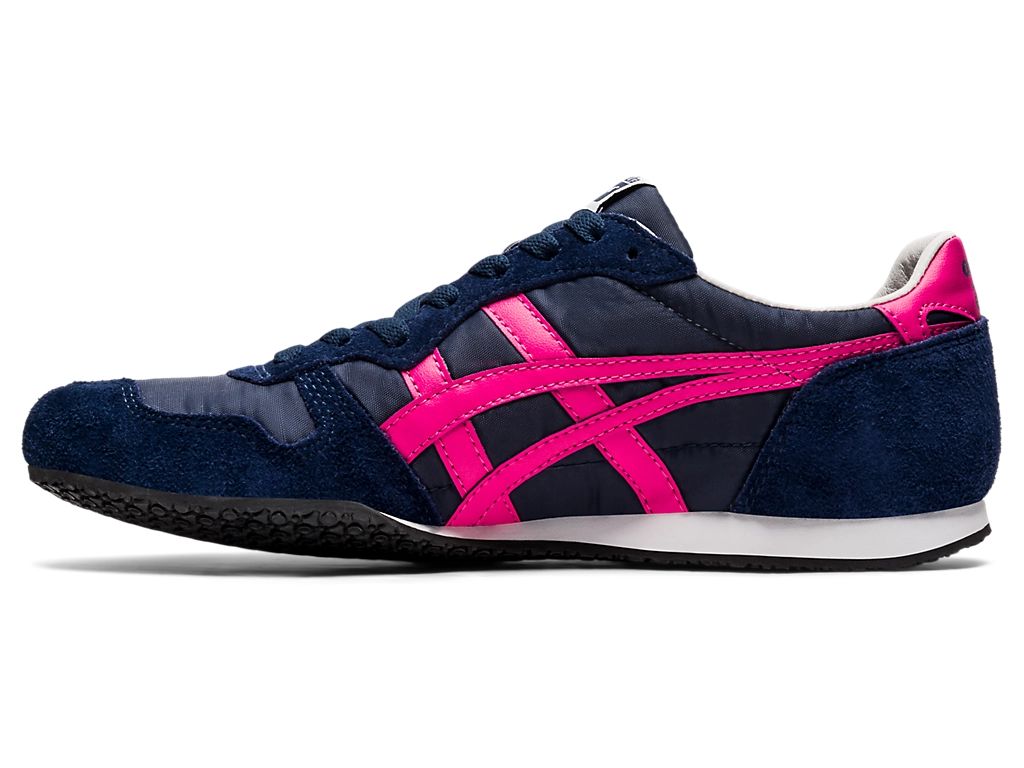 Onitsuka Tiger Serrano Unisex Sneakers – Navy / Hot Pink