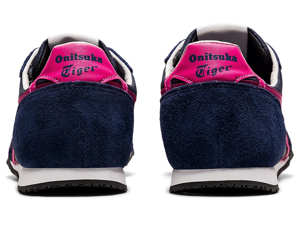 Onitsuka Tiger Serrano Unisex Sneakers – Navy / Hot Pink