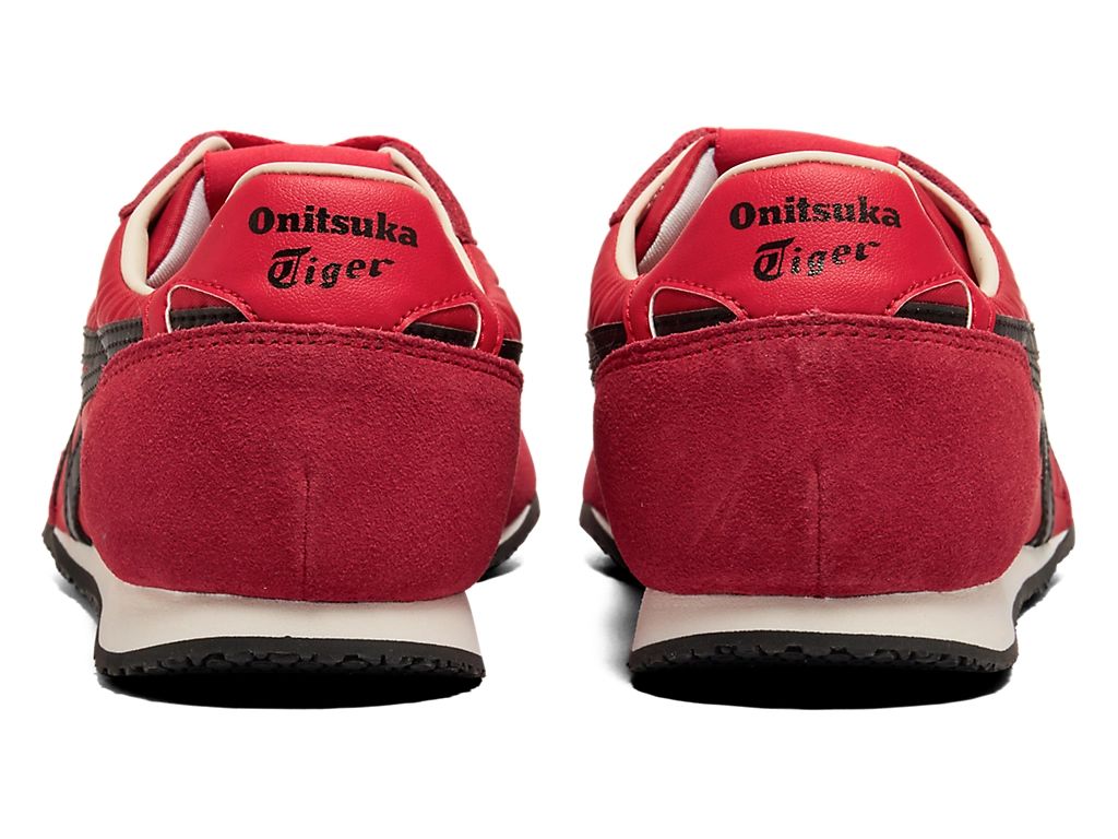 Onitsuka Tiger Serrano Unisex Sneakers – Red / Black