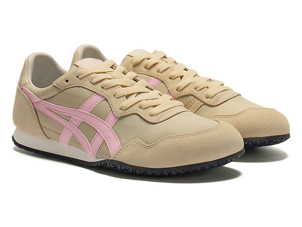 Onitsuka Tiger Serrano Unisex Sneakers – Beige / Pink