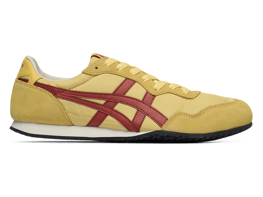 Onitsuka Tiger Serrano Unisex Sneakers – Yellow / Burgundy