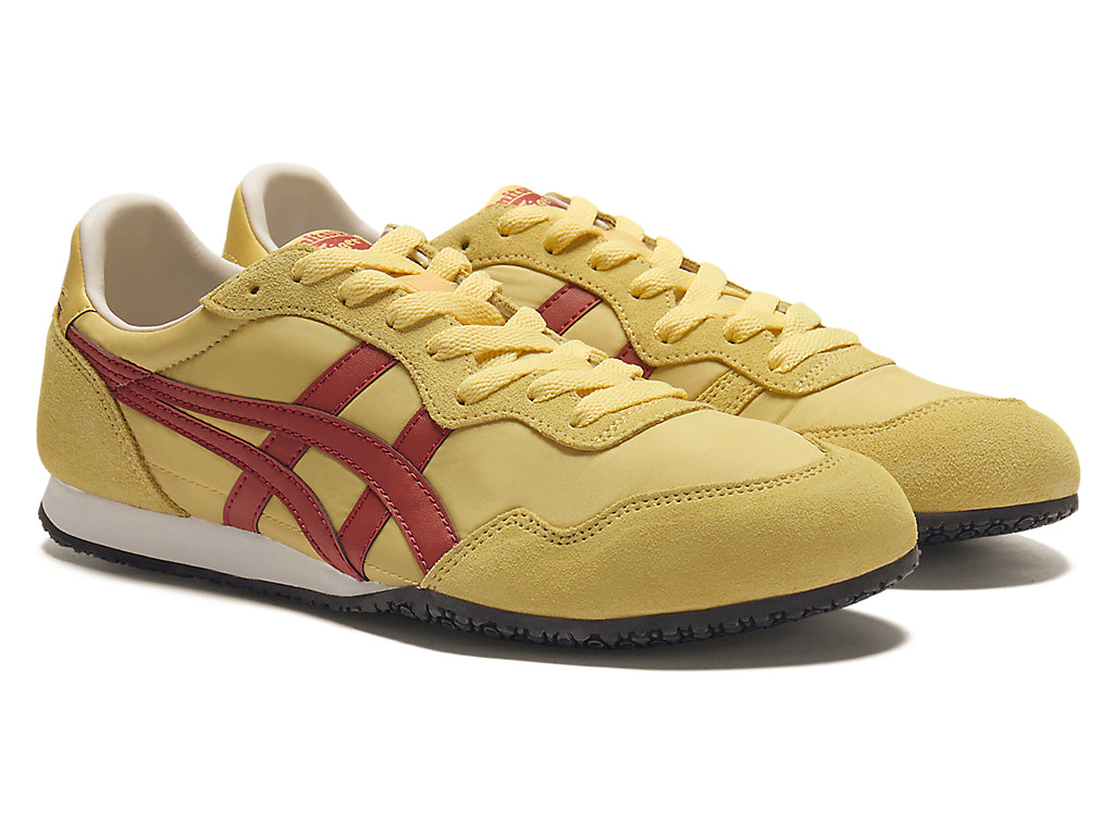 Onitsuka Tiger Serrano Unisex Sneakers – Yellow / Burgundy