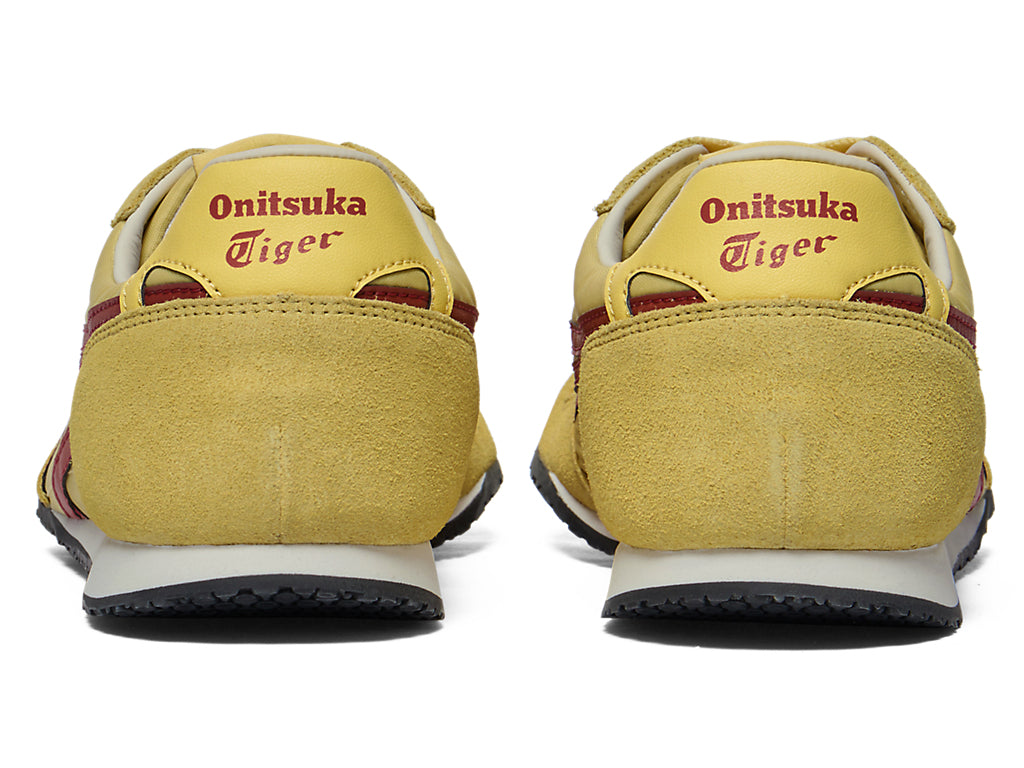 Onitsuka Tiger Serrano Unisex Sneakers – Yellow / Burgundy