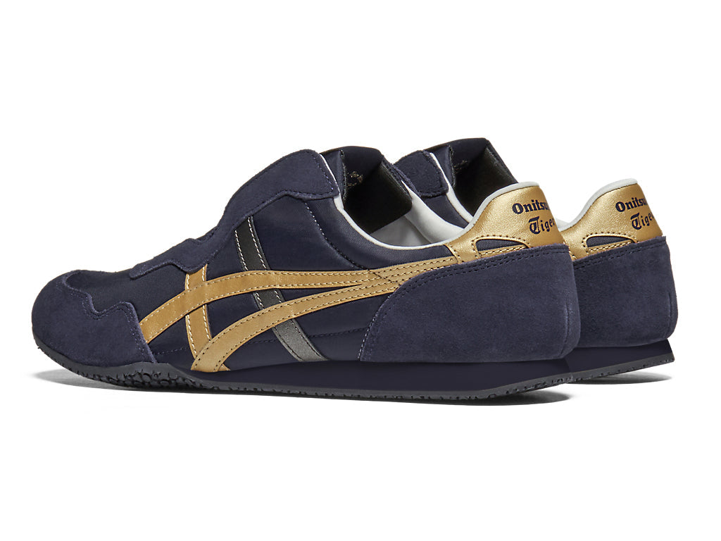 Onitsuka Tiger Serrano Slip-On Unisex Sneakers – Navy / Gold