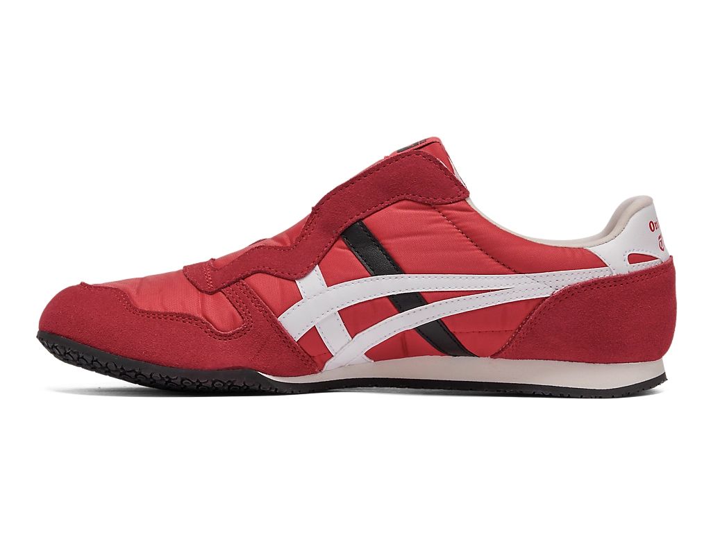 Onitsuka Tiger Serrano Slip-On Unisex Sneakers – Red / White / Black