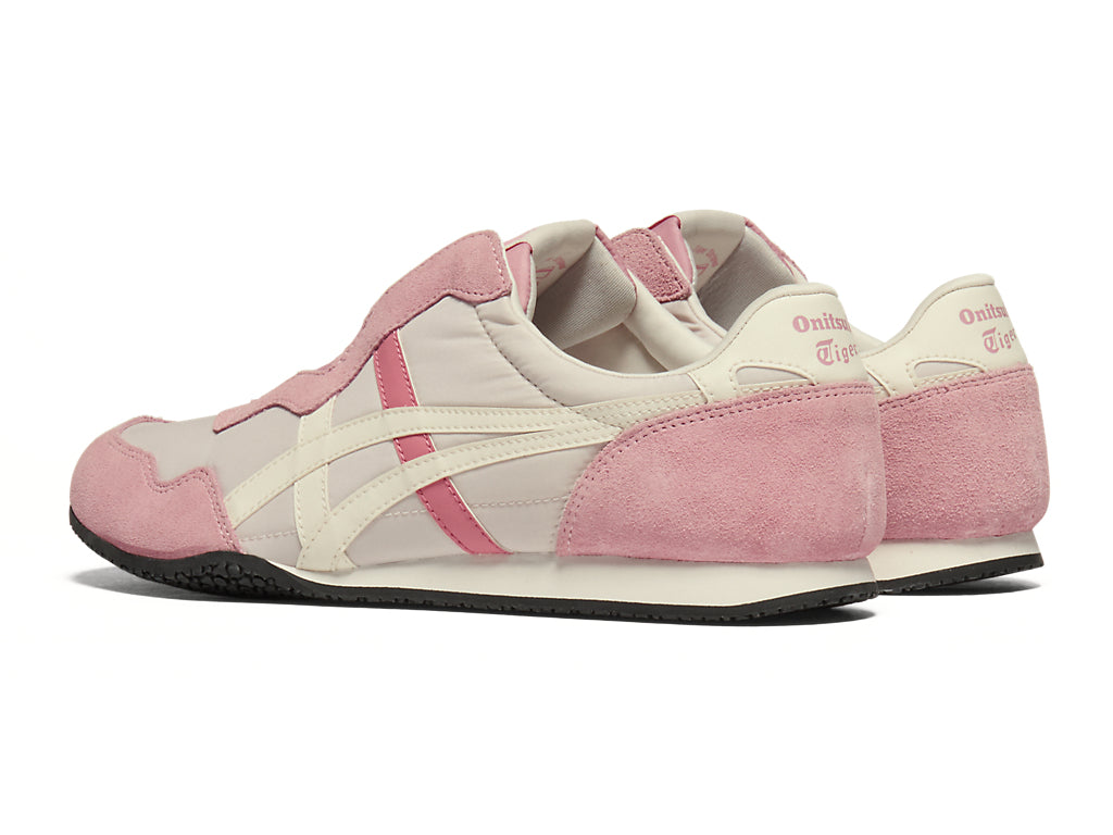 Onitsuka Tiger Serrano Slip-On Unisex Sneakers – Pink / Beige