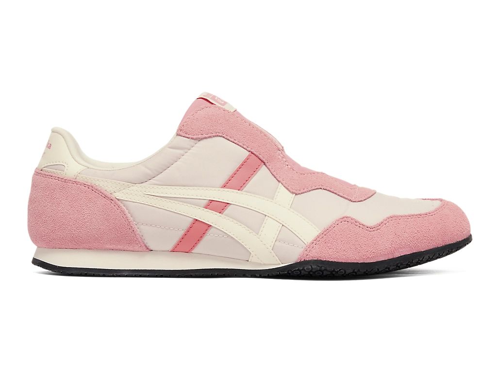 Onitsuka Tiger Serrano Slip-On Unisex Sneakers – Pink / Beige