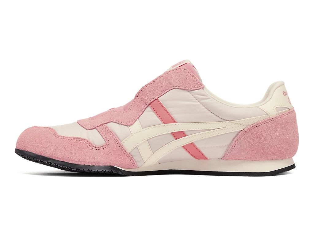 Onitsuka Tiger Serrano Slip-On Unisex Sneakers – Pink / Beige