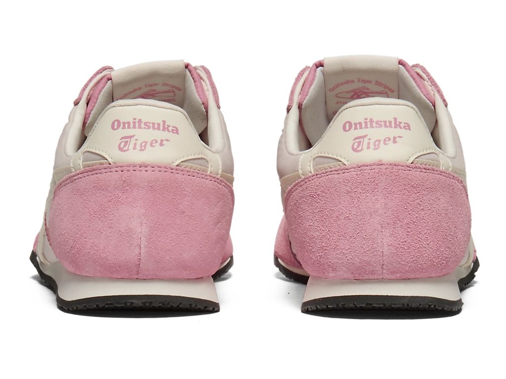 Onitsuka Tiger Serrano Slip-On Unisex Sneakers – Pink / Beige