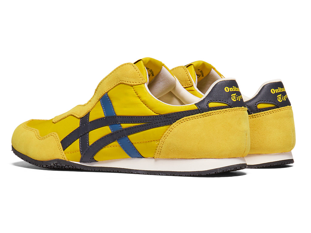 Onitsuka Tiger Serrano Slip-On Unisex Sneakers – Yellow / Navy