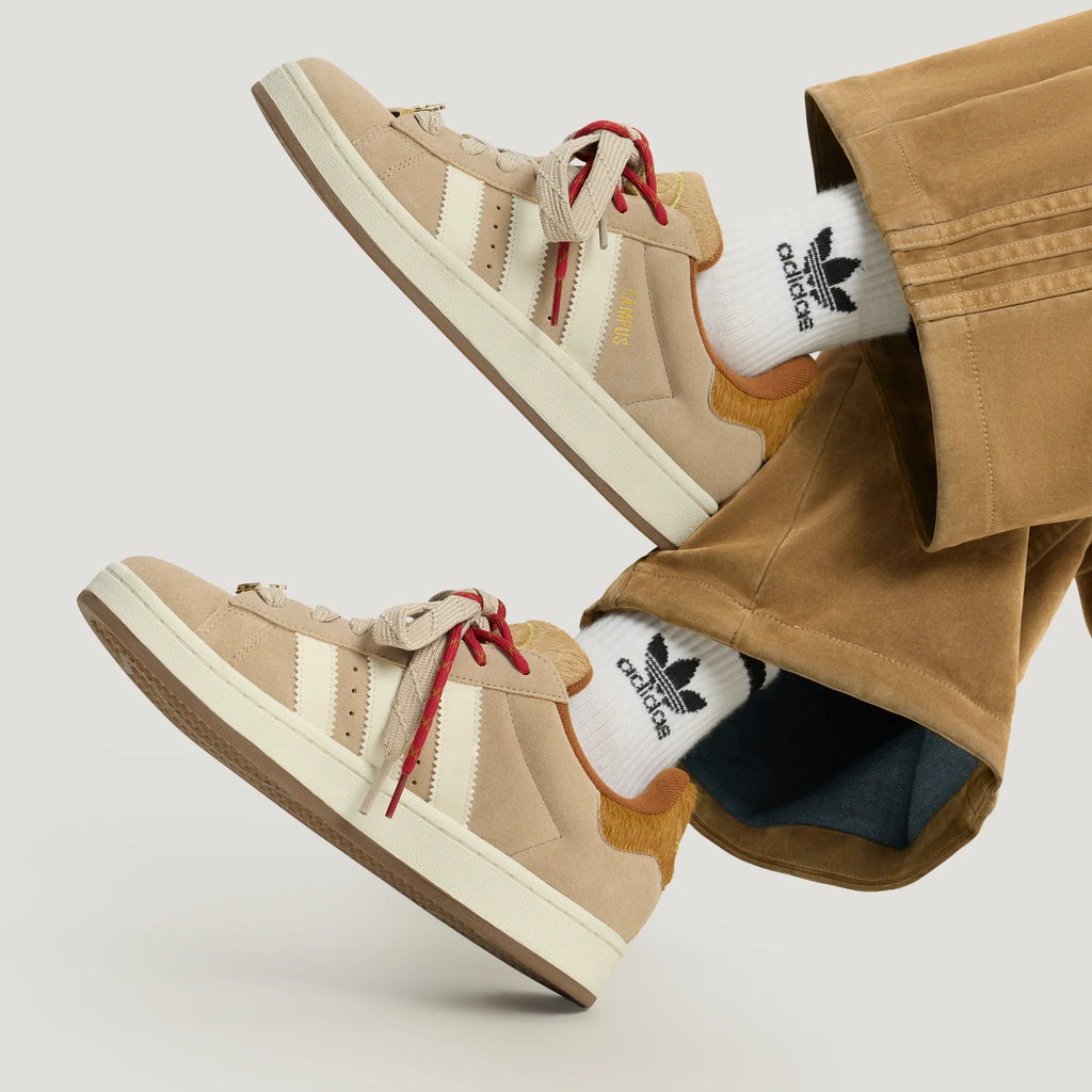 Adidas Campus 00s Beige / Camel Pony Hair