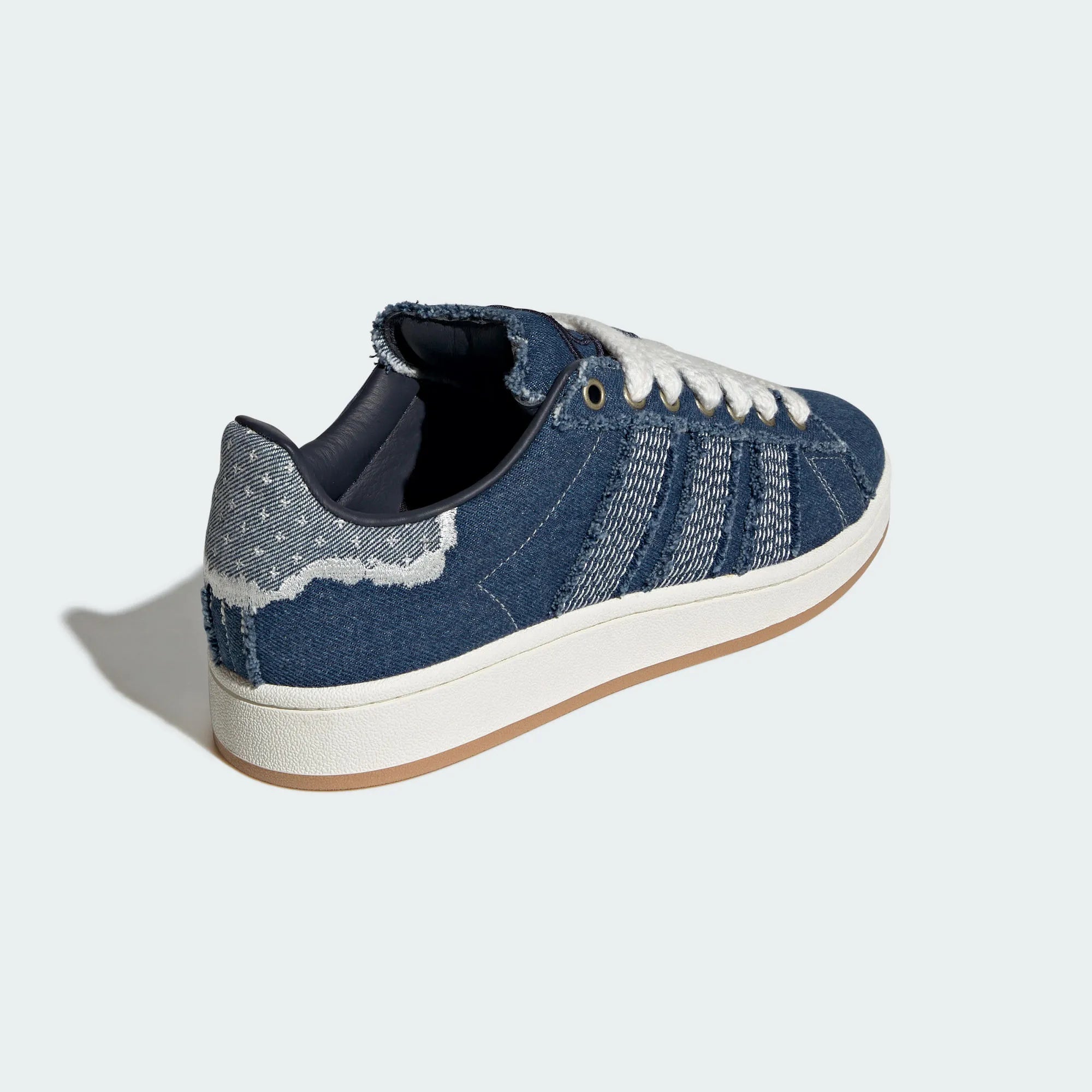 Adidas Campus 00s Blue Denim Frayed