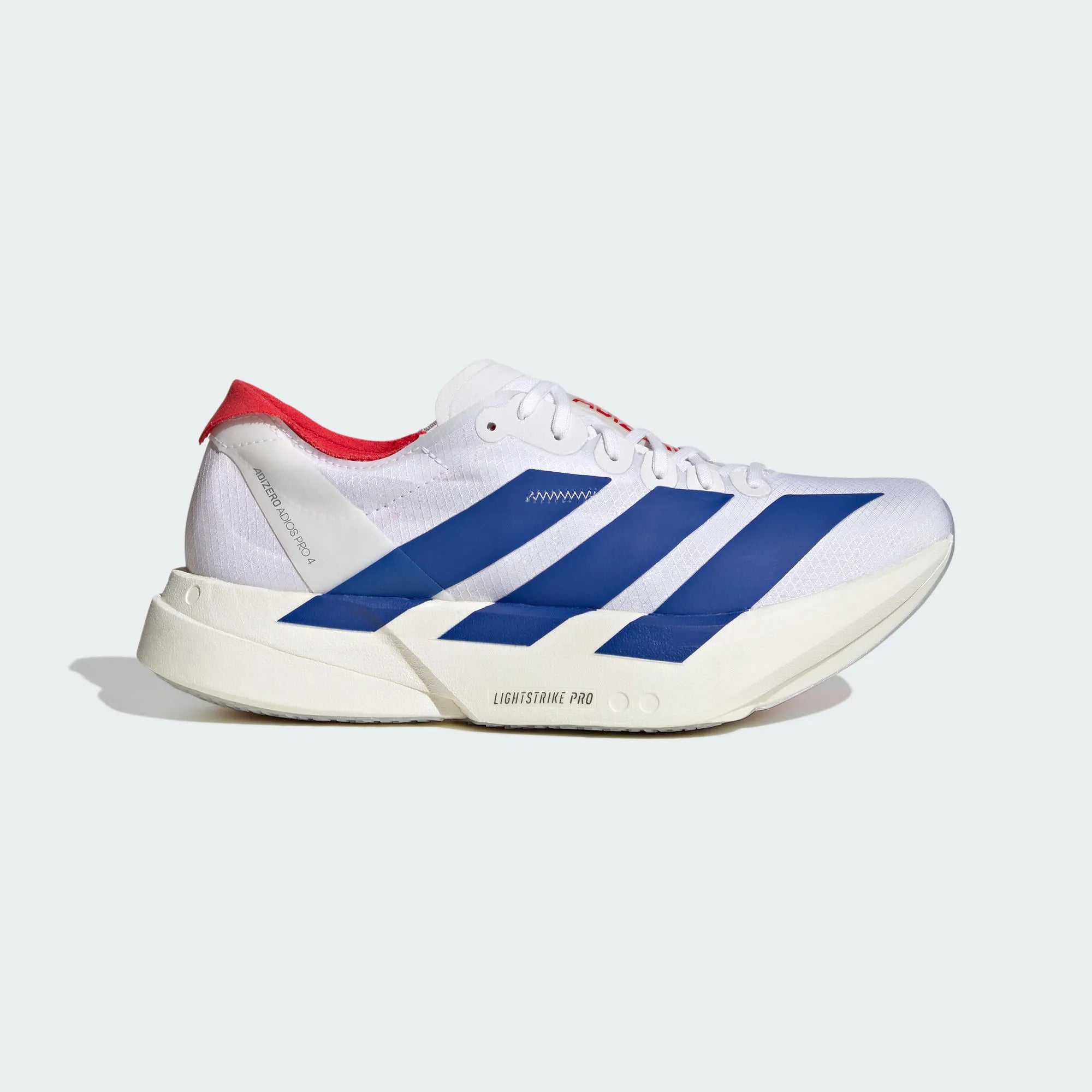 Adidas Adizero Adios Pro 4 White / Blue / Red
