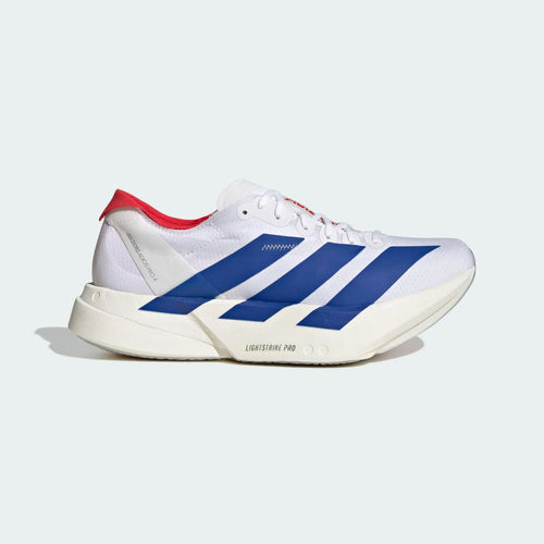 Adidas Adizero Adios Pro 4 White / Blue / Red