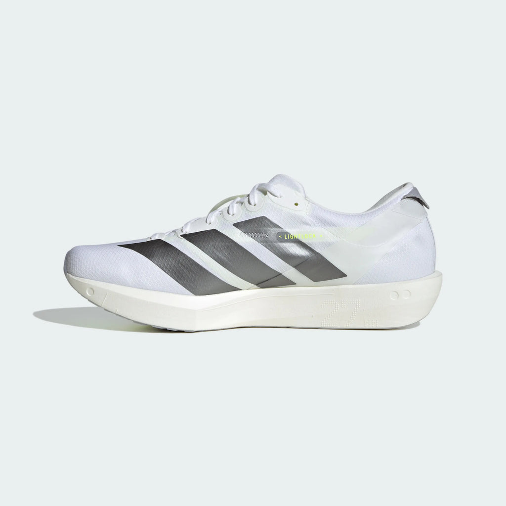 Adidas Adizero Adios Pro 4 White / Metallic Silver / Lime Green
