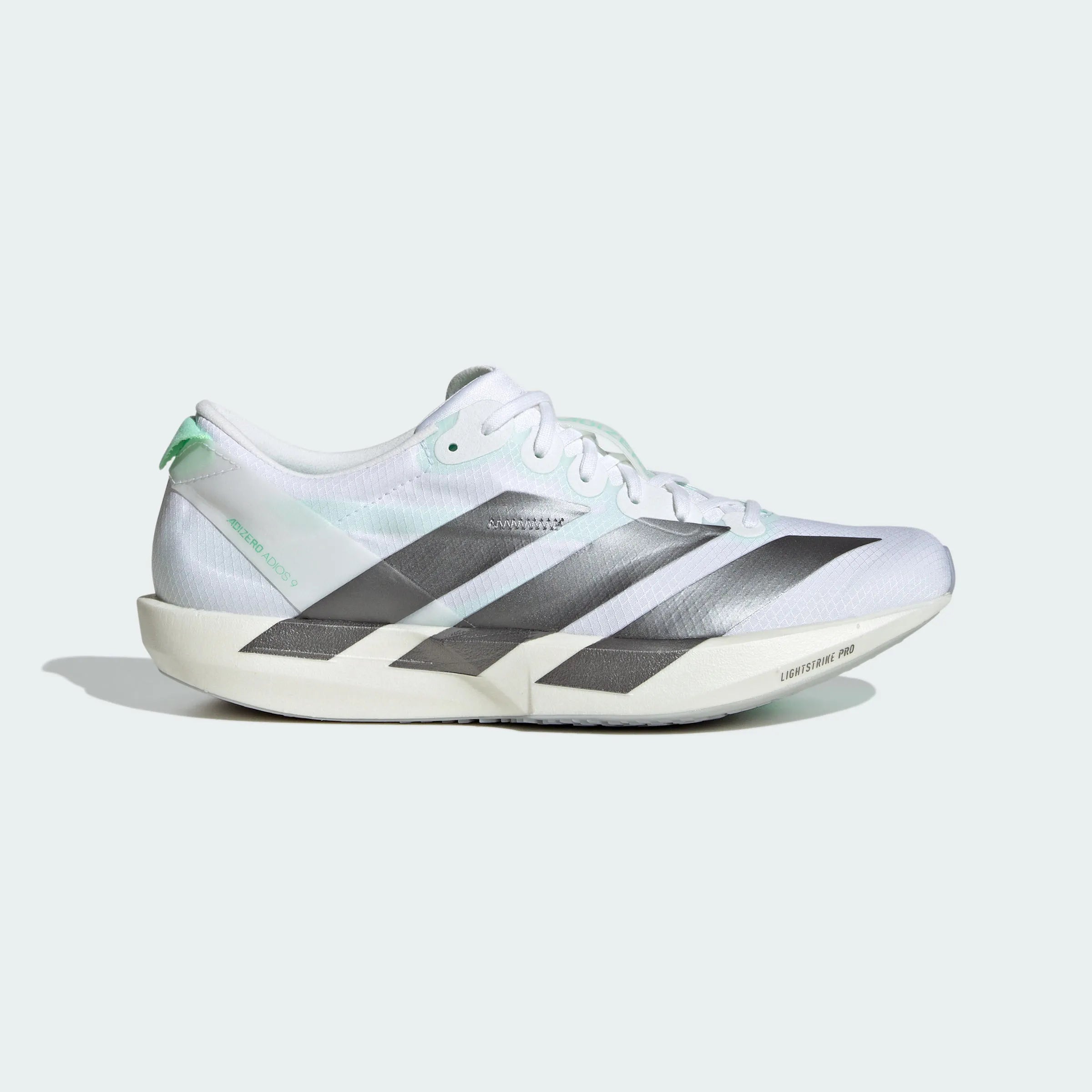 Adidas Adizero Adios 27 White / Silver / Mint Green