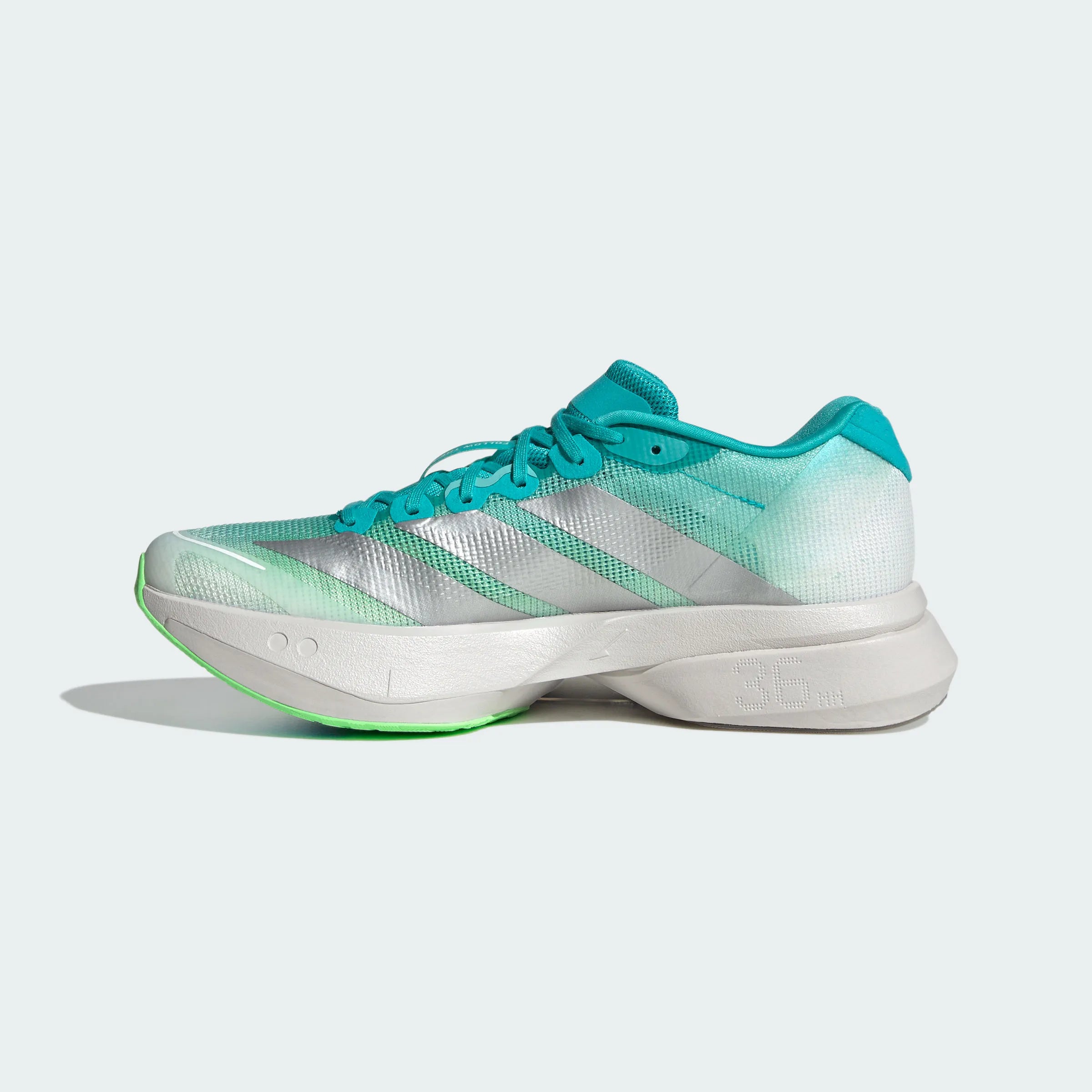 Adidas Adizero Boston 15 Turquoise / Silver / Off-White