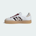 Adidas Originals – White Leopard Print Platform Casual Sneakers