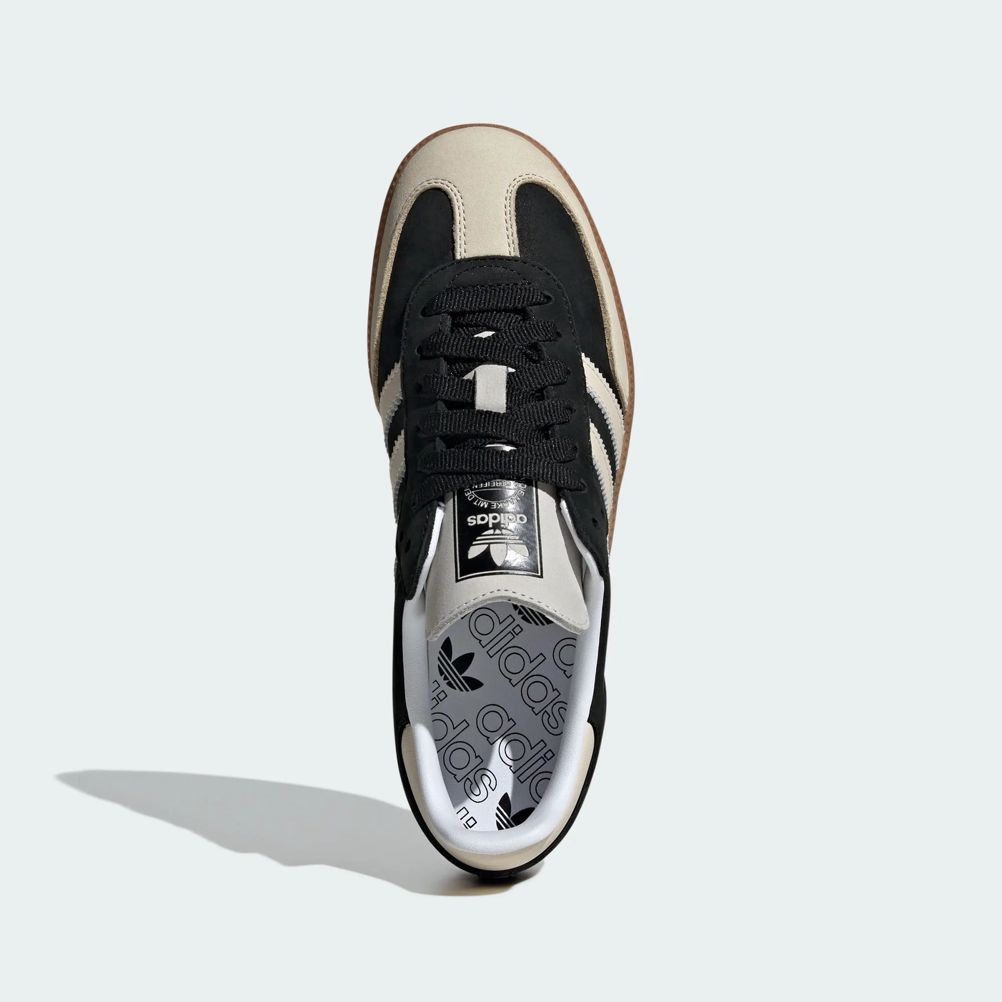 Adidas Originals – Black / Cream Nubuck Casual Sneakers