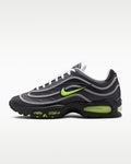 Nike Air Max 95 – Dark Grey / Volt Leather Athletic Sneakers