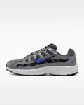 Nike P-6000 – Grey / Black / Blue Mesh Athletic Sneakers