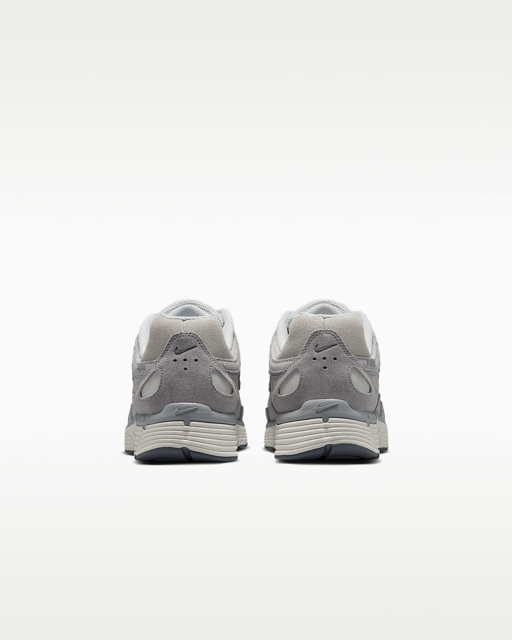 Nike P-6000 – Grey / White / Blue Mesh Athletic Sneakers