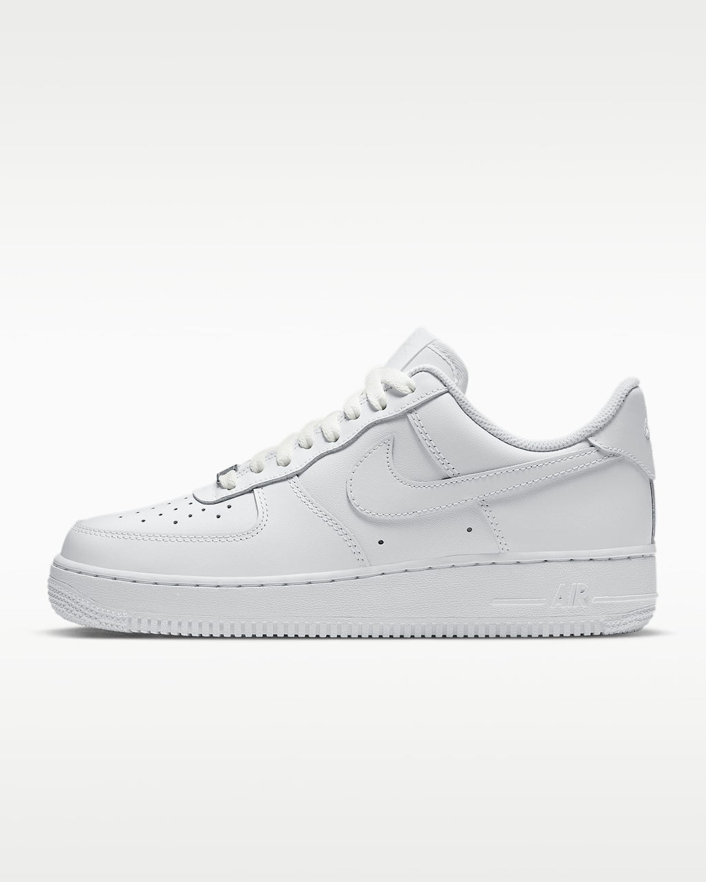 Nike Air Force 1 '07 Triple White Leather Sneakers