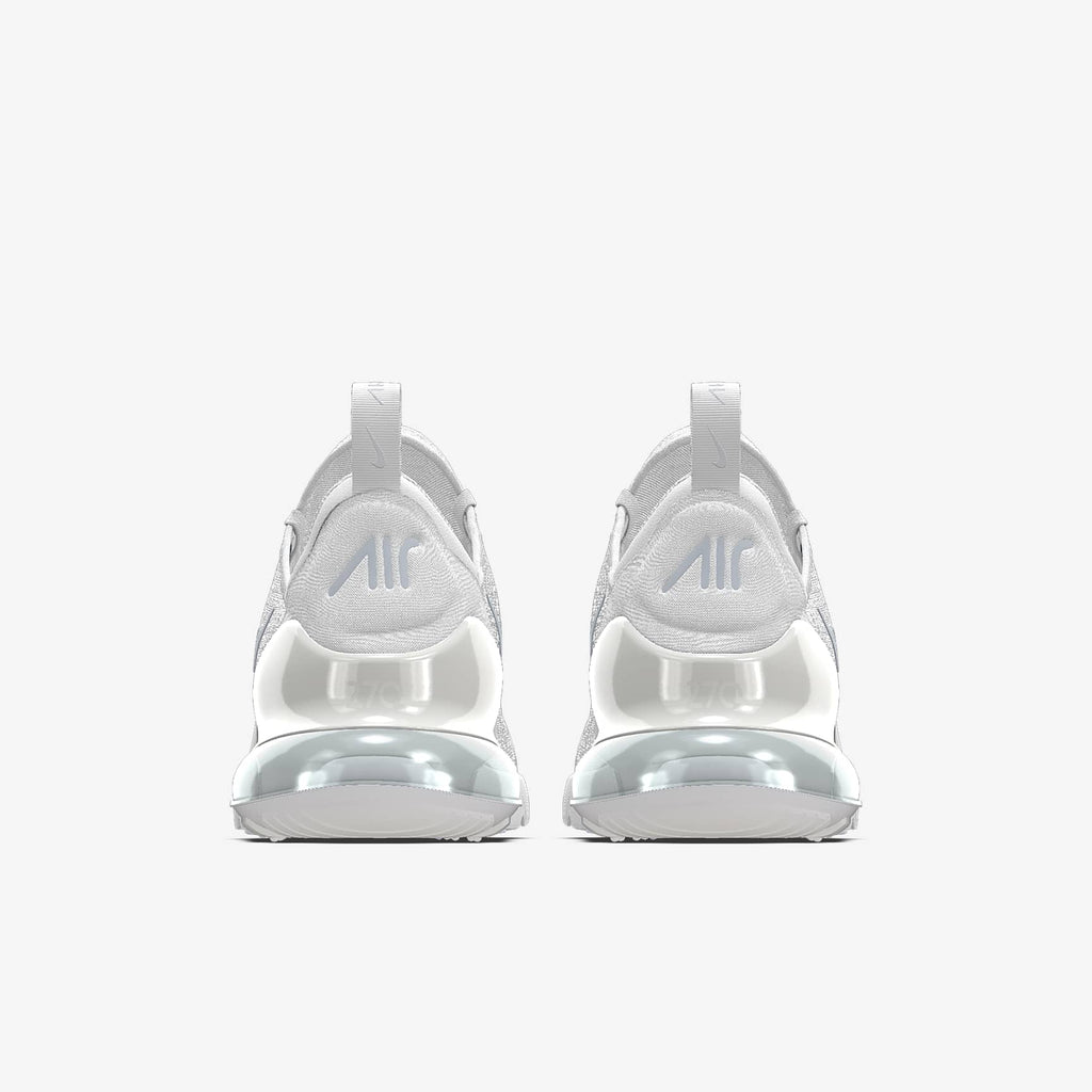 Nike Air Max 270 By You – Off-White/Silver Custom Sneaker